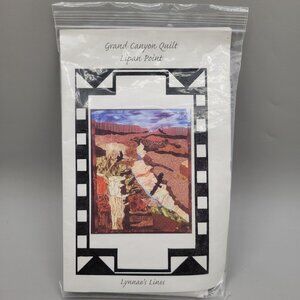 Grand Canyon Quilt Pictorial Applique Pattern Lipan Point